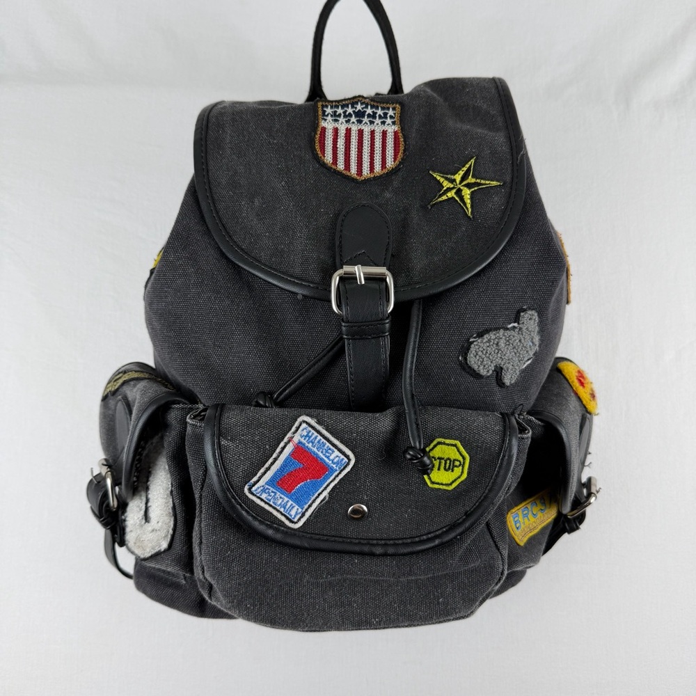 Dream Control Utility Multi-pocket Backpack, Patches, Magnetic Buttons - Picture 7 of 16